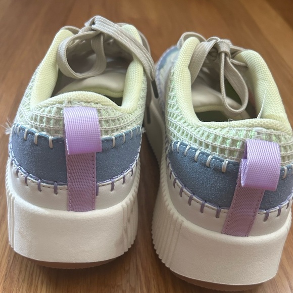 Nicole Miller Brita platform sneakers multi-colored Size 8.5 - Picture 8 of 9